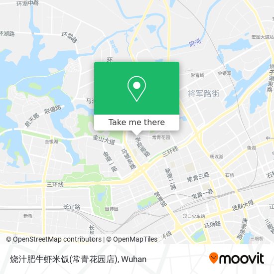 烧汁肥牛虾米饭(常青花园店) map