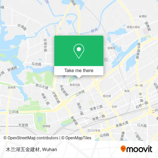 木兰湖五金建材 map