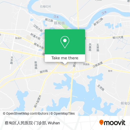 蔡甸区人民医院-门诊部 map