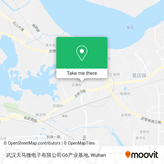 武汉天马微电子有限公司G6产业基地 map