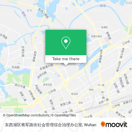 东西湖区将军路街社会管理综合治理办公室 map