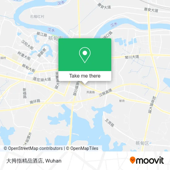 大拇指精品酒店 map