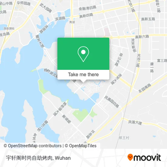 宇轩阁时尚自助烤肉 map