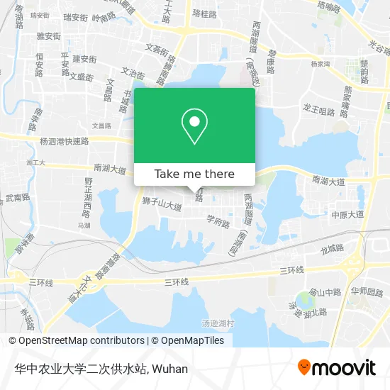 华中农业大学二次供水站 map