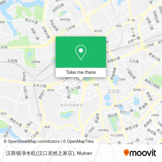 汉斯顿净水机(汉口居然之家店) map