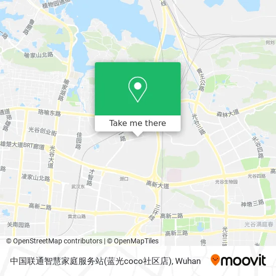 中国联通智慧家庭服务站(蓝光coco社区店) map