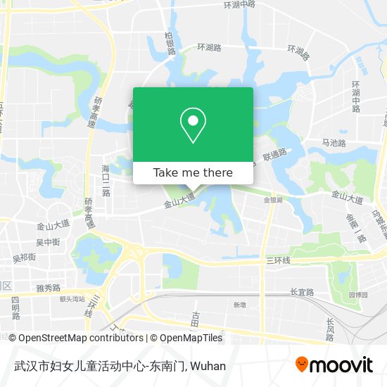 武汉市妇女儿童活动中心-东南门 map