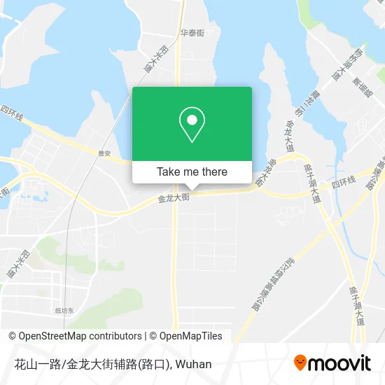花山一路/金龙大街辅路(路口) map