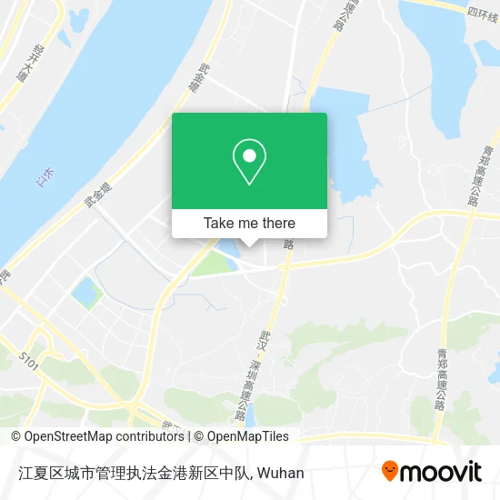 江夏区城市管理执法金港新区中队 map