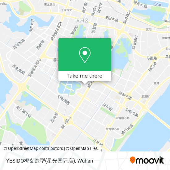 YESIDO椰岛造型(星光国际店) map