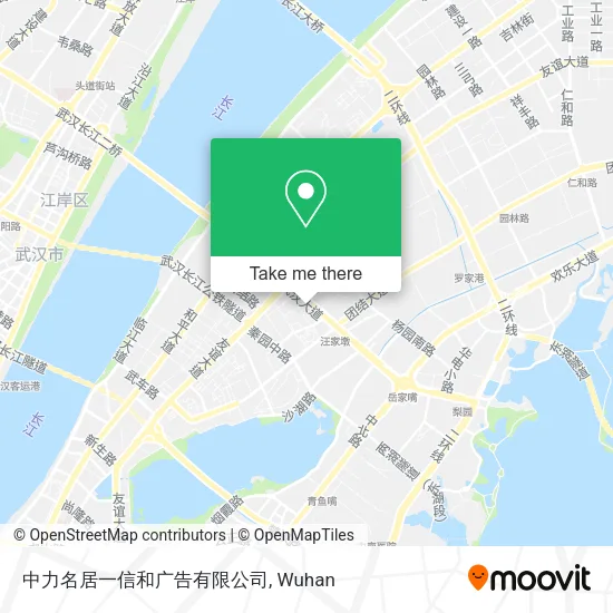 中力名居一信和广告有限公司 map