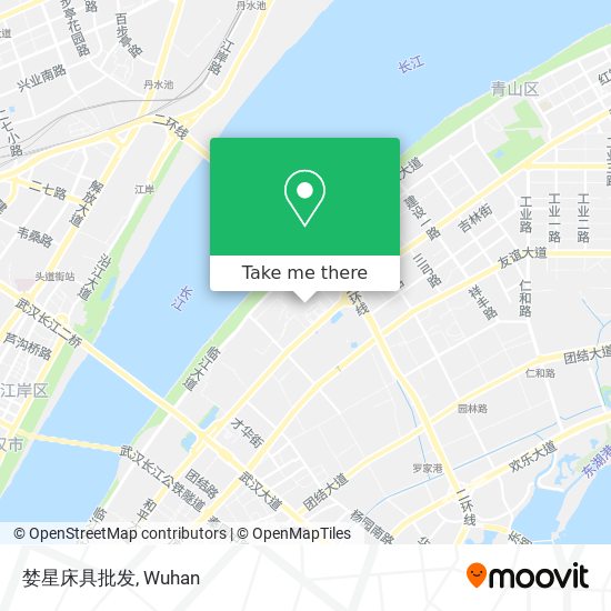 婪星床具批发 map