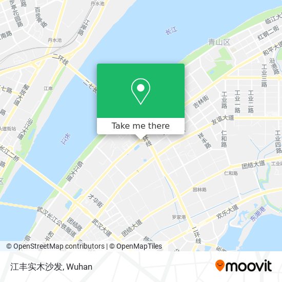 江丰实木沙发 map