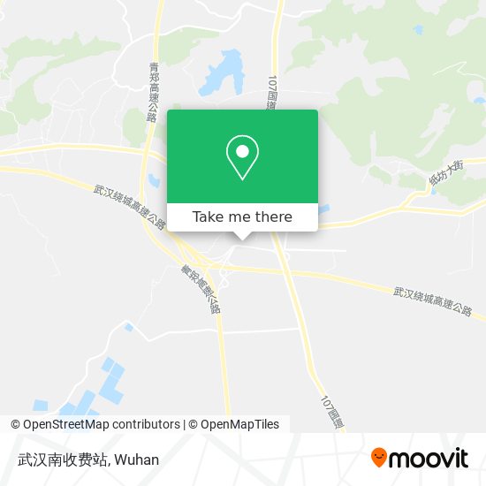 武汉南收费站 map