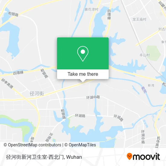 径河街新河卫生室-西北门 map