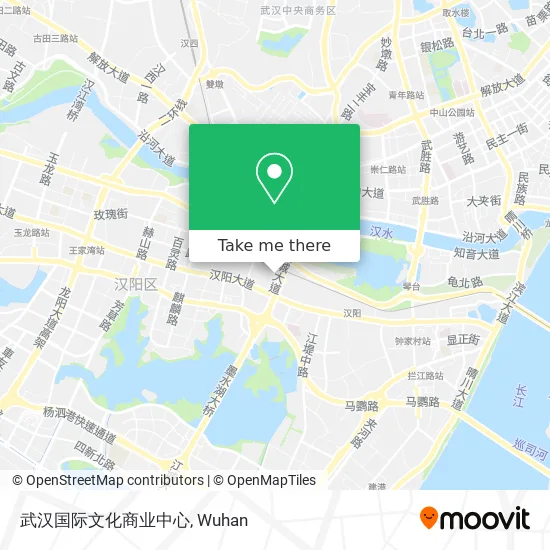 武汉国际文化商业中心 map