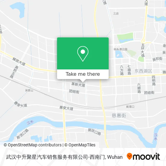 武汉中升聚星汽车销售服务有限公司-西南门 map
