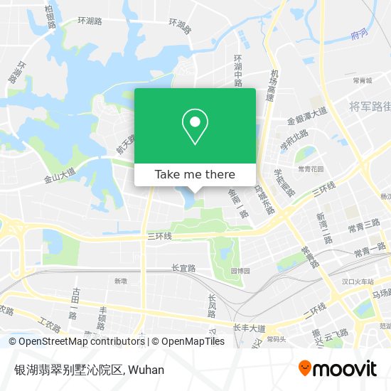 银湖翡翠别墅沁院区 map