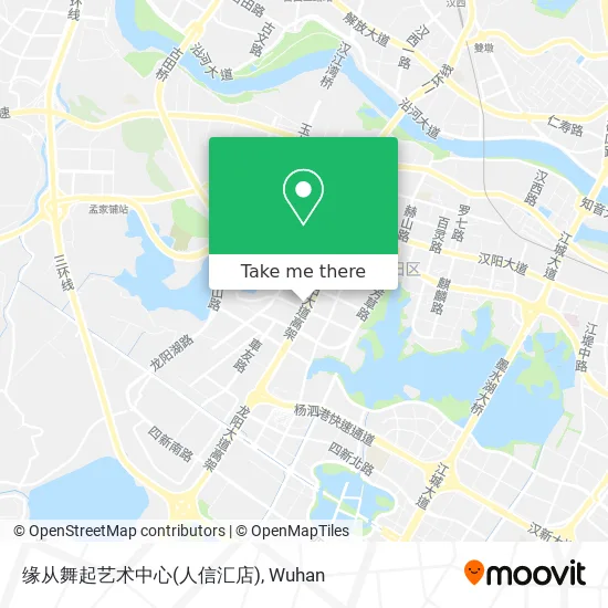 缘从舞起艺术中心(人信汇店) map