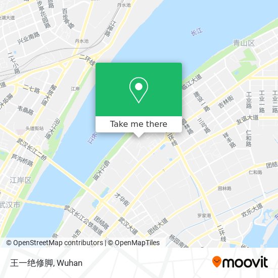 王一绝修脚 map