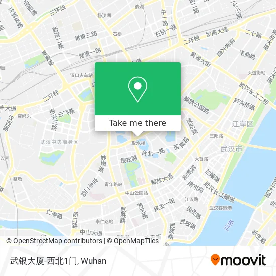 武银大厦-西北1门 map