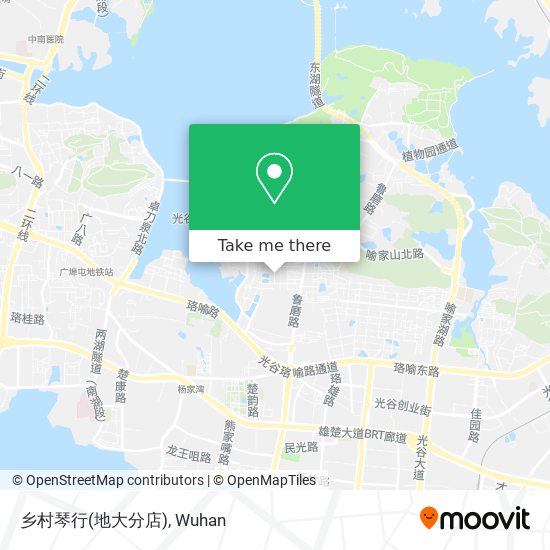 乡村琴行(地大分店) map