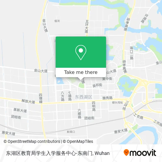 东湖区教育局学生入学服务中心-东南门 map
