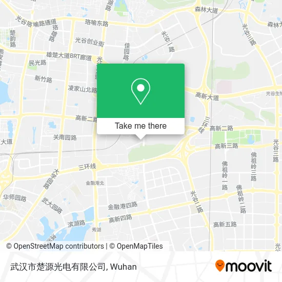 武汉市楚源光电有限公司 map