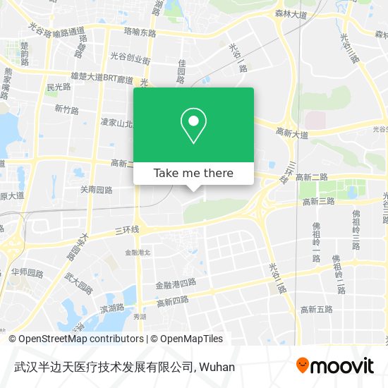 武汉半边天医疗技术发展有限公司 map