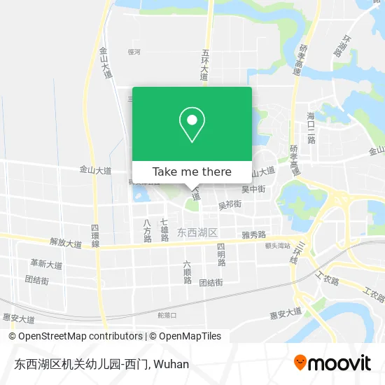 东西湖区机关幼儿园-西门 map