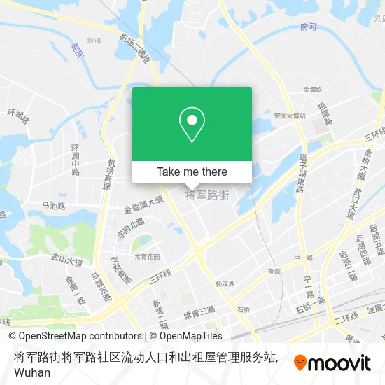 将军路街将军路社区流动人口和出租屋管理服务站 map