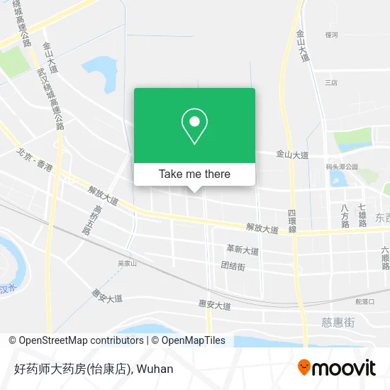好药师大药房(怡康店) map