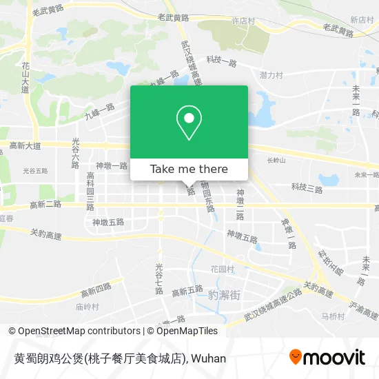 黄蜀朗鸡公煲(桃子餐厅美食城店) map