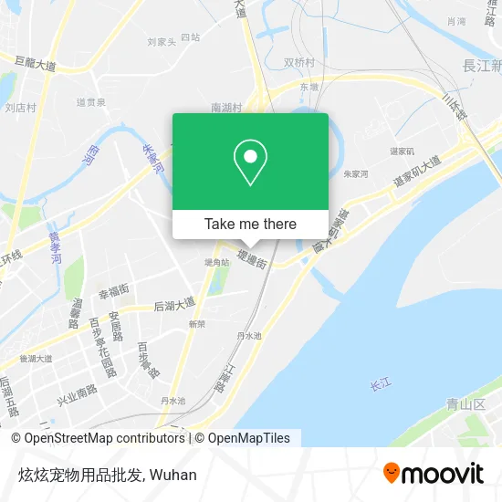 炫炫宠物用品批发 map