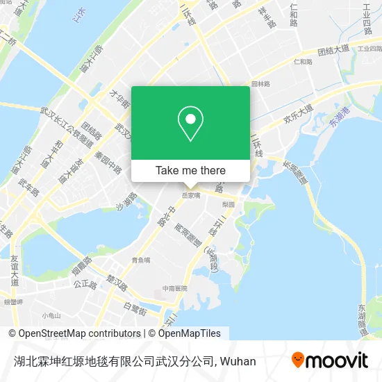 湖北霖坤红塬地毯有限公司武汉分公司 map