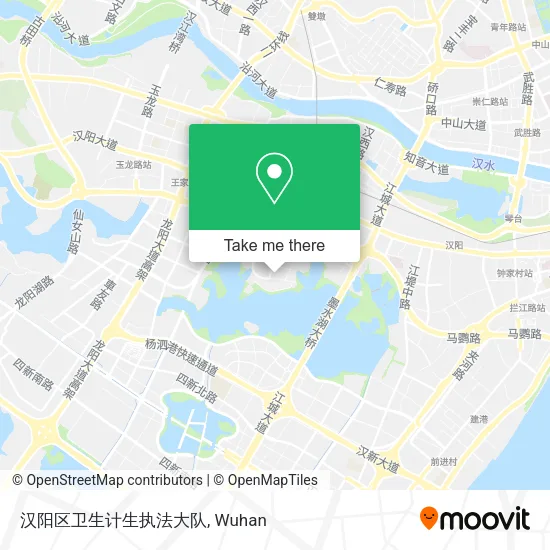 汉阳区卫生计生执法大队 map