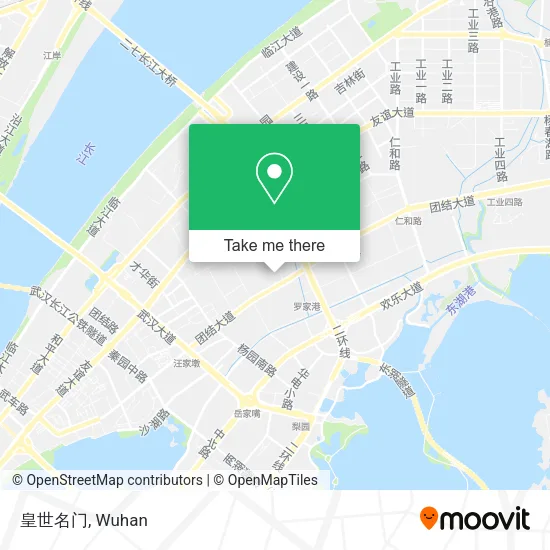 皇世名门 map