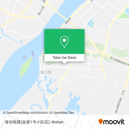 海信电视(金港1号小区店) map