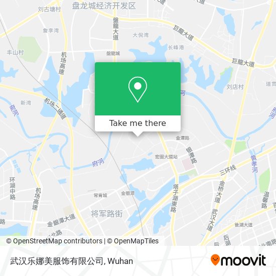 武汉乐娜美服饰有限公司 map