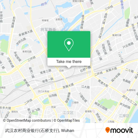 武汉农村商业银行(石桥支行) map