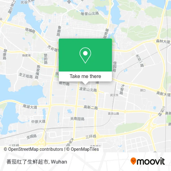 番茄红了生鲜超市 map