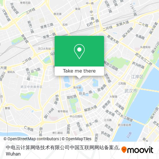 中电云计算网络技术有限公司中国互联网网站备案点 map