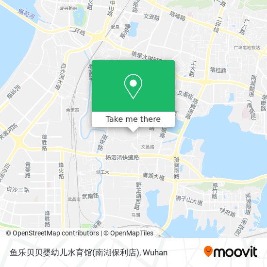 鱼乐贝贝婴幼儿水育馆(南湖保利店) map