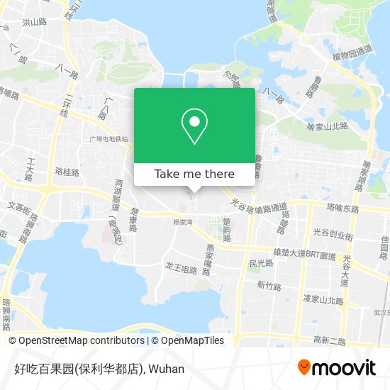 好吃百果园(保利华都店) map