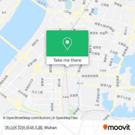 洪山区贝比乐幼儿园 map