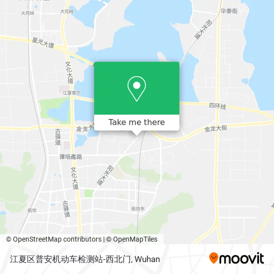 江夏区普安机动车检测站-西北门 map