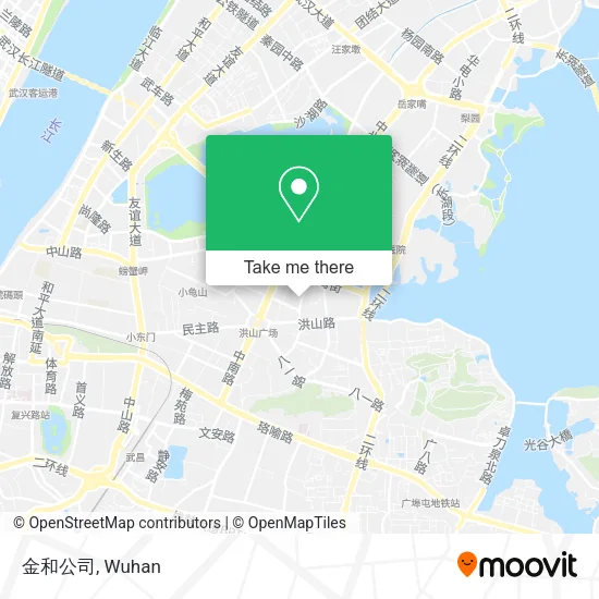 金和公司 map