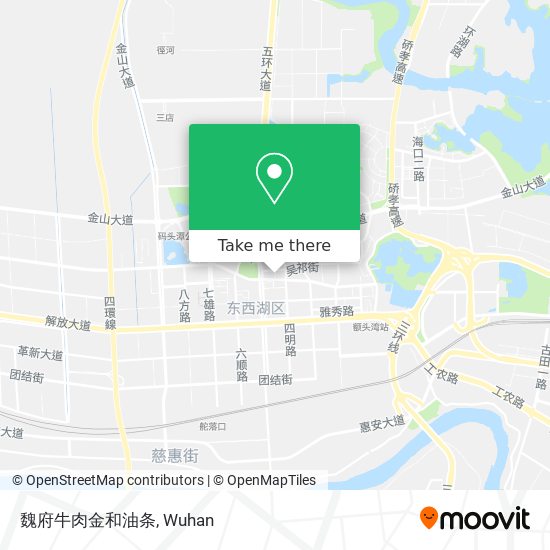 魏府牛肉金和油条 map