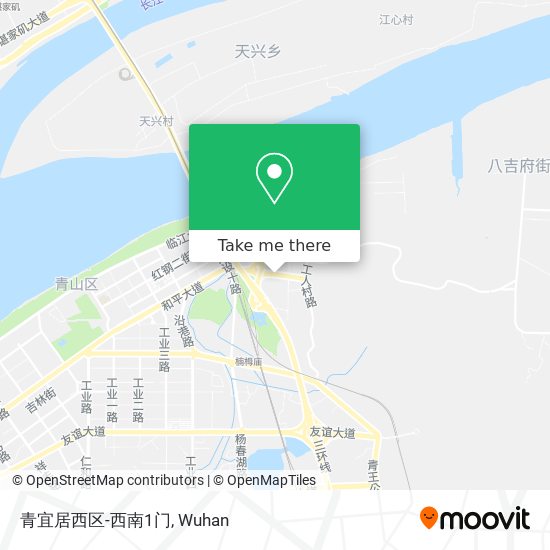 青宜居西区-西南1门 map