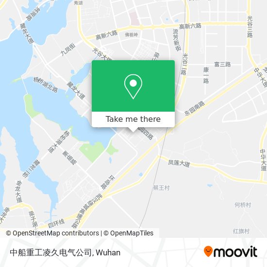 中船重工凌久电气公司 map